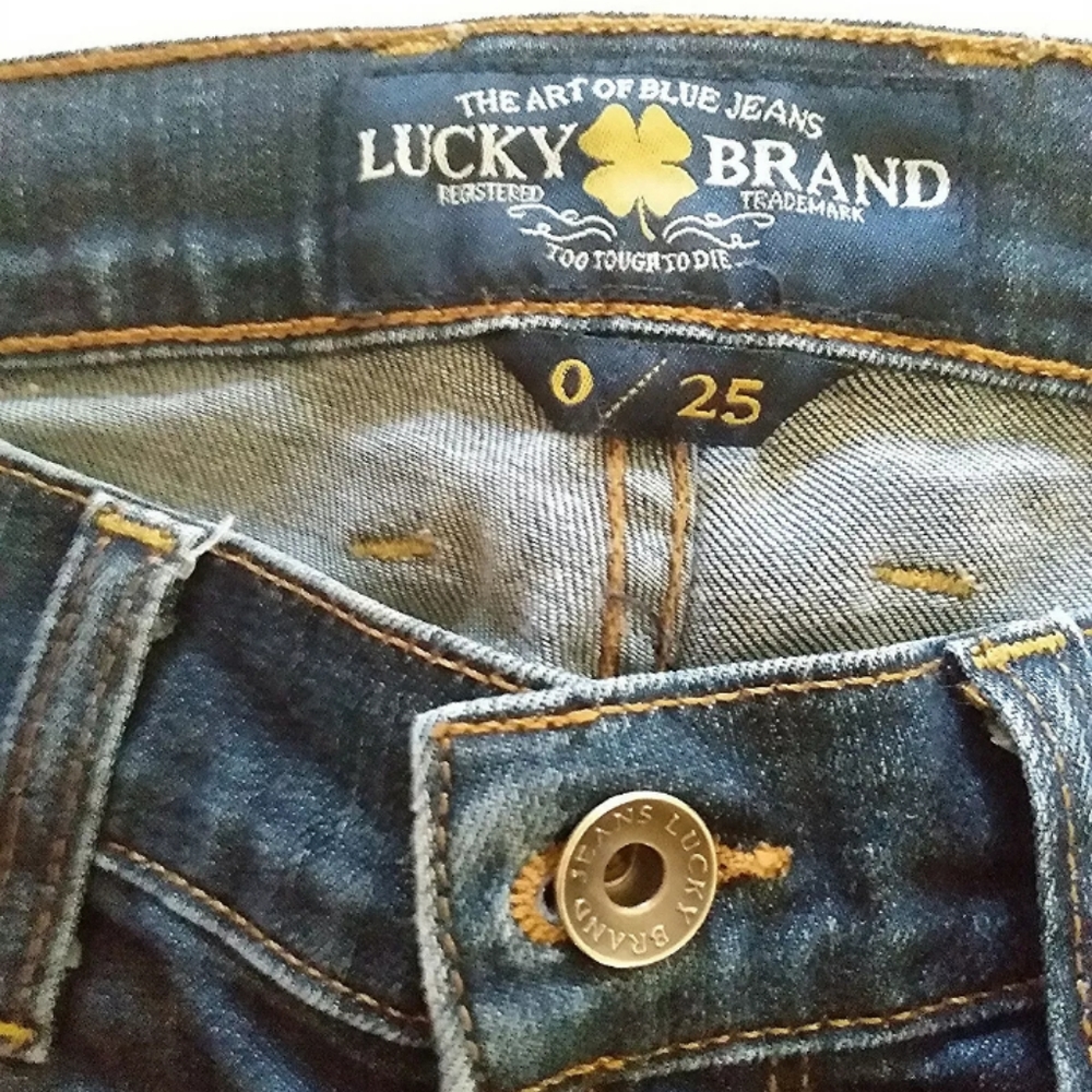 Lucky Charlie Skinny Blue Denim 0-25/29 inseam